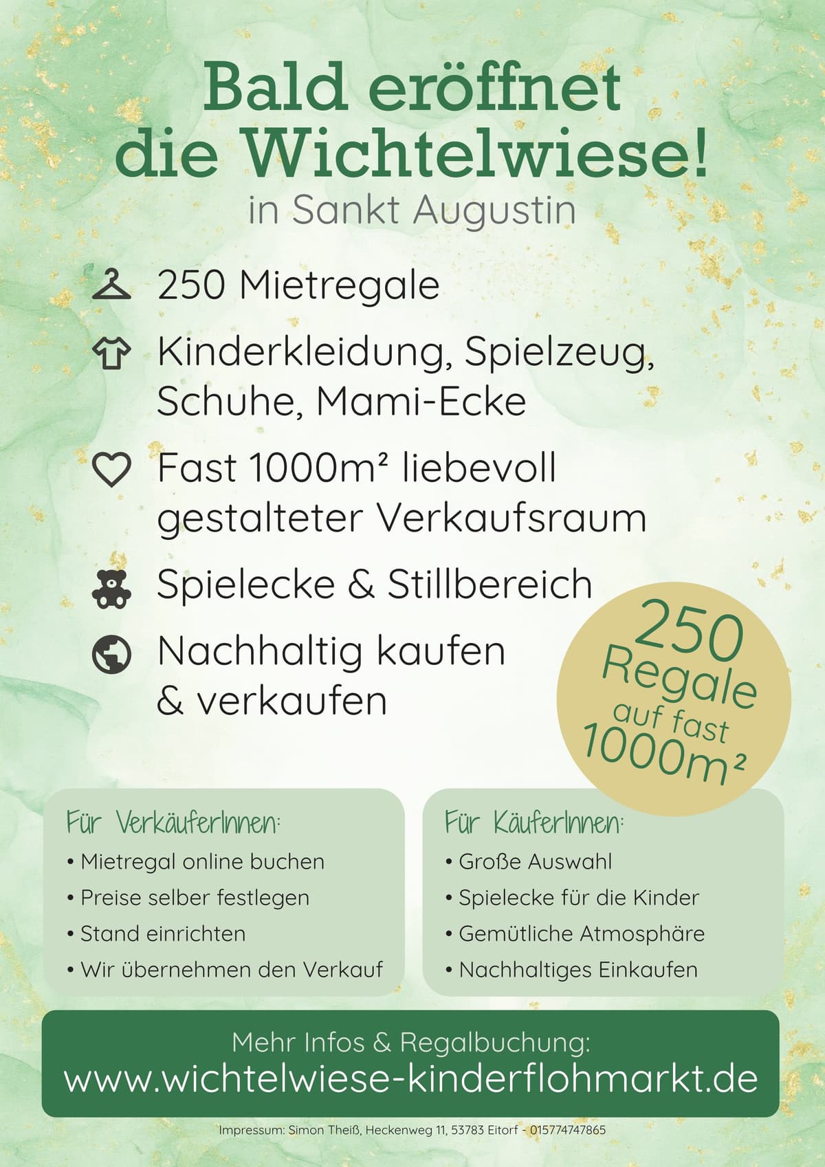 Wichtelwiese Informationen Flyer