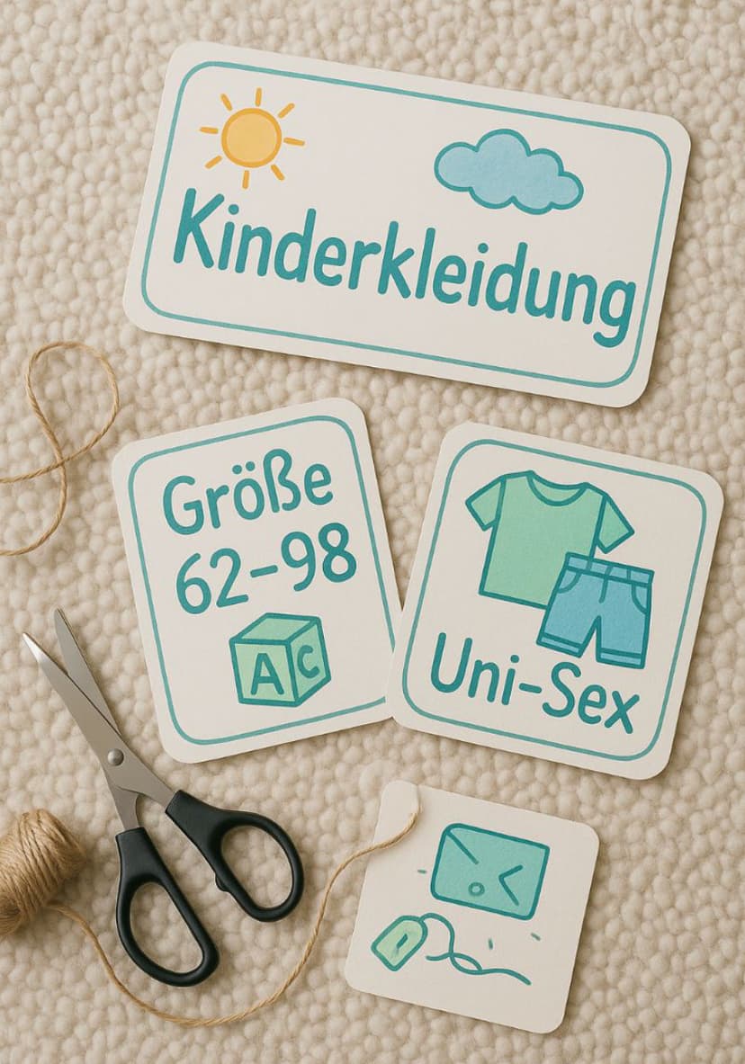 Mach's den Käufer*innen leicht - mit kleinen Hinweisschildern